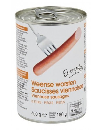 Everyday saucisses viennoises