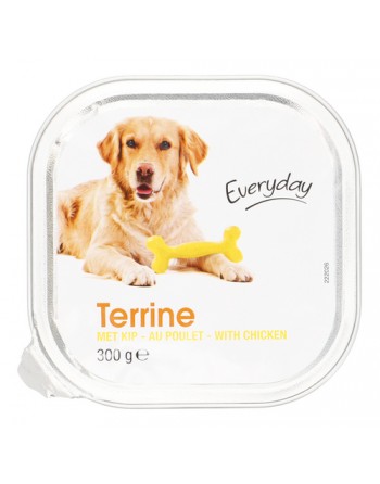 Everyday terrine poulet chien