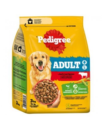 Pedigree adult bœuf 3kilos