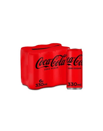 Coca-Cola zéro 6 x 33cl