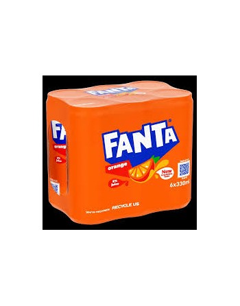 Fanta orange 6 x 33cl