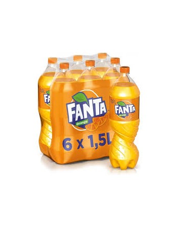 Fanta orange 6 x 1,5L