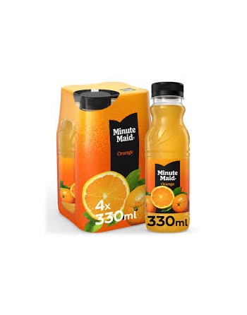 Minute maid 4 x 33 cl orange